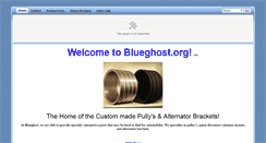 Desktop Screenshot of blueghost.org