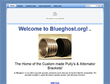Tablet Screenshot of blueghost.org